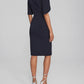 Joseph Ribkoff - Beaded Detail Tulip Sleeve Dress