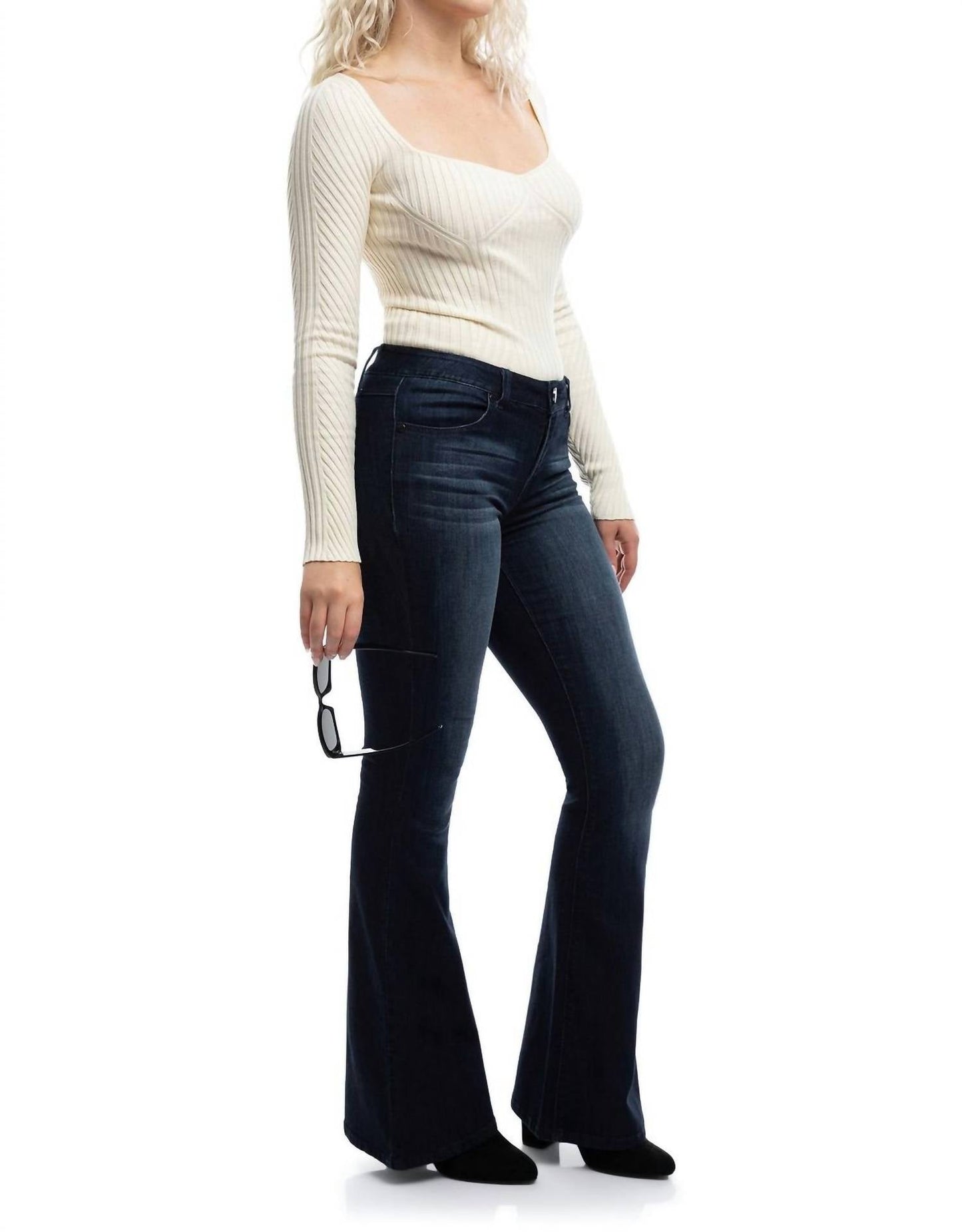 1822 Denim - Long Mid-rise Vintage Flare Jeans