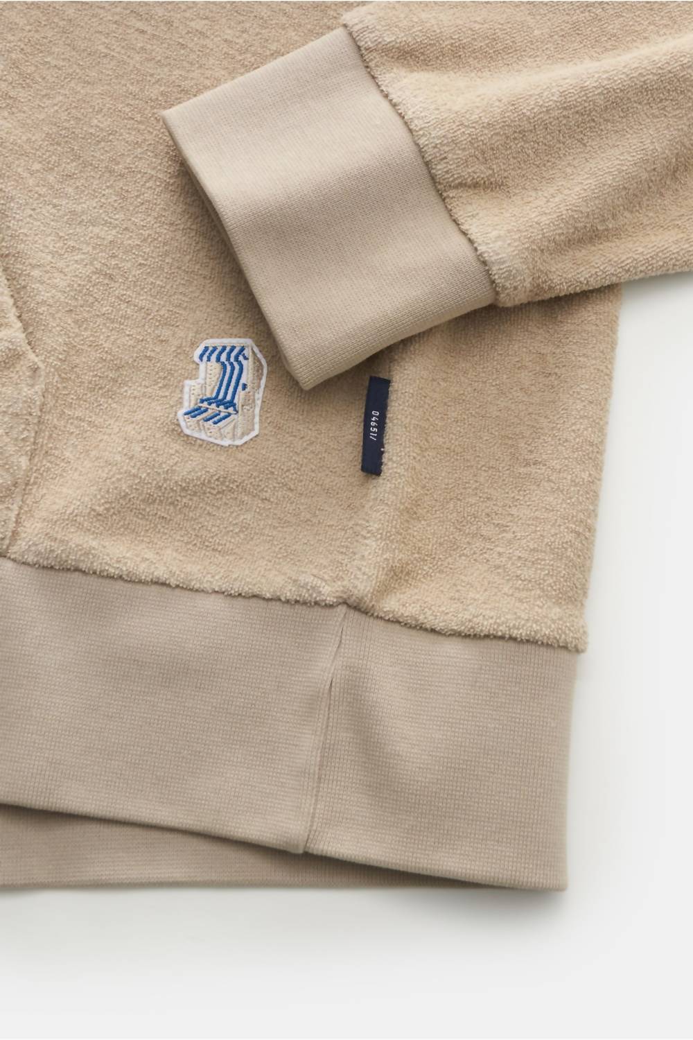 A Trip In A Bag - Men's Terry Turtle Hooded Jumper
