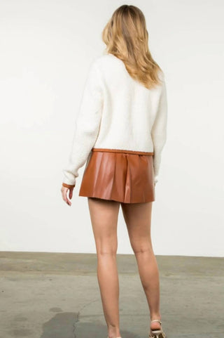 Thml - Pleat Sleek Mini Skirt