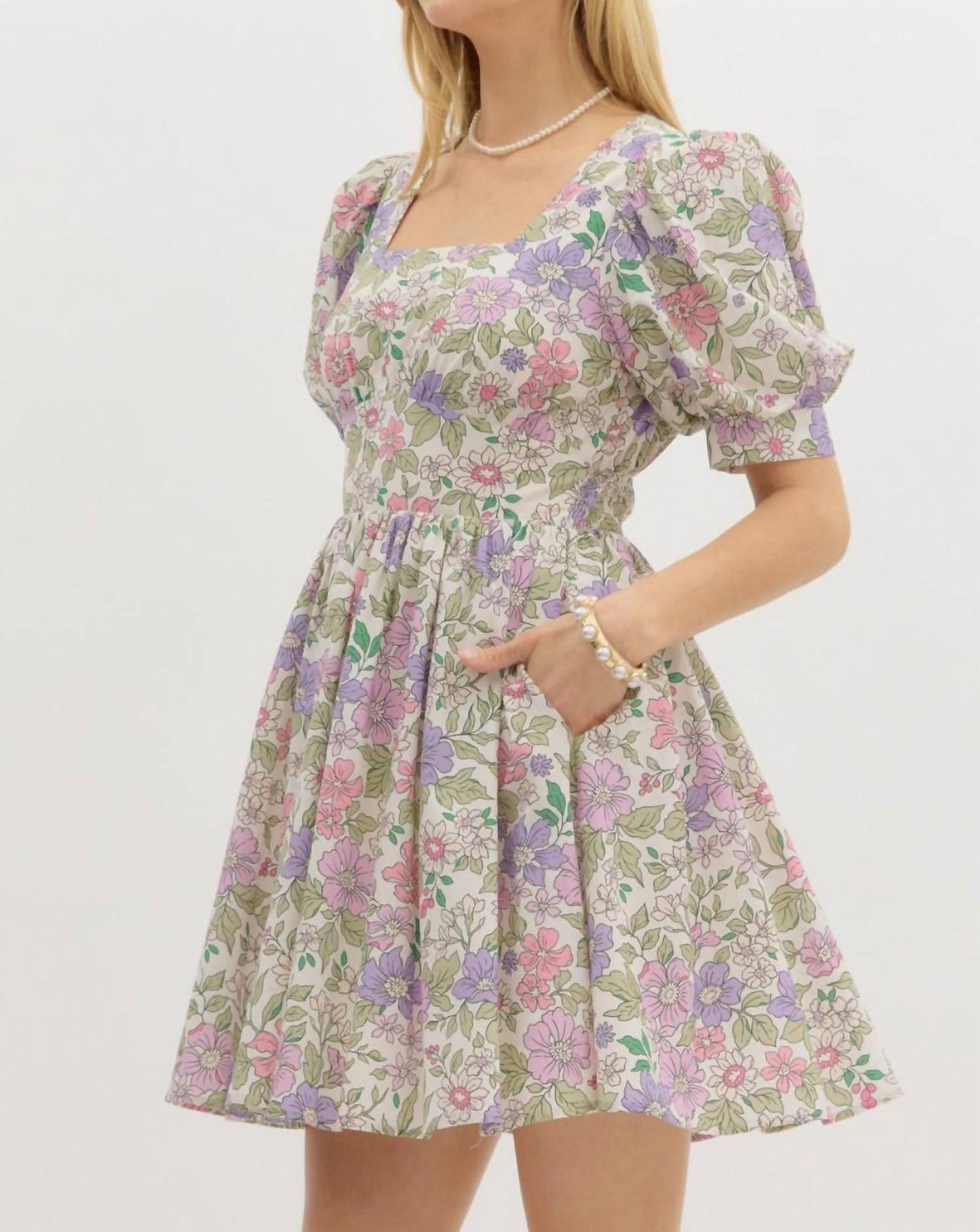 Entro - Darla Daisy Mini Dress
