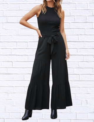 Ee:Some - Super Swingy Wide Leg Woven Pants