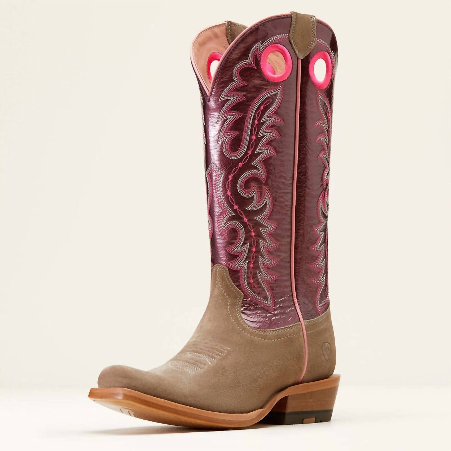 Ariat - Women's Futurity Boon Smokey Roughout Western Boot