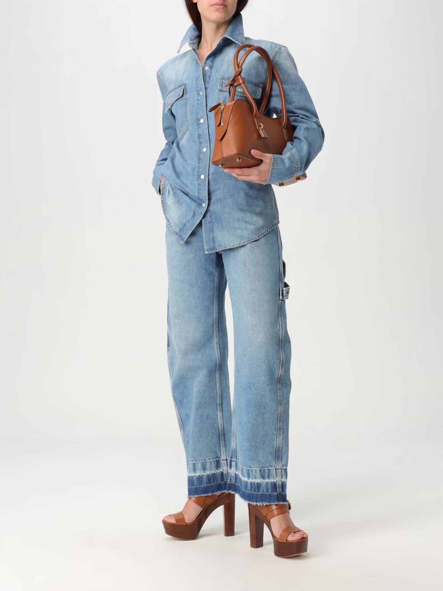 Stella Mccartney - Vintage Wash Denim Banana Jeans