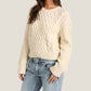 Dylan - Charlotte Cable Crew Sweater