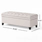 Juliana - Storage Ottoman With Birch Legs
