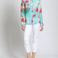 Apny - Multi Button-up Shirt With Roll-up Sleeve