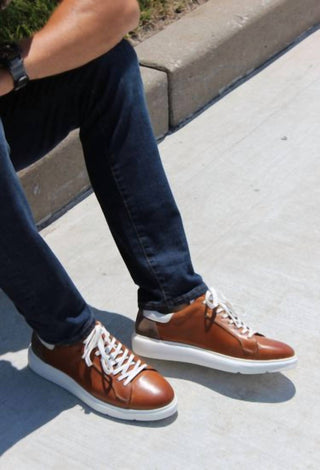 Diba True - Men's Tim Ber Leather Lace-up Sneaker