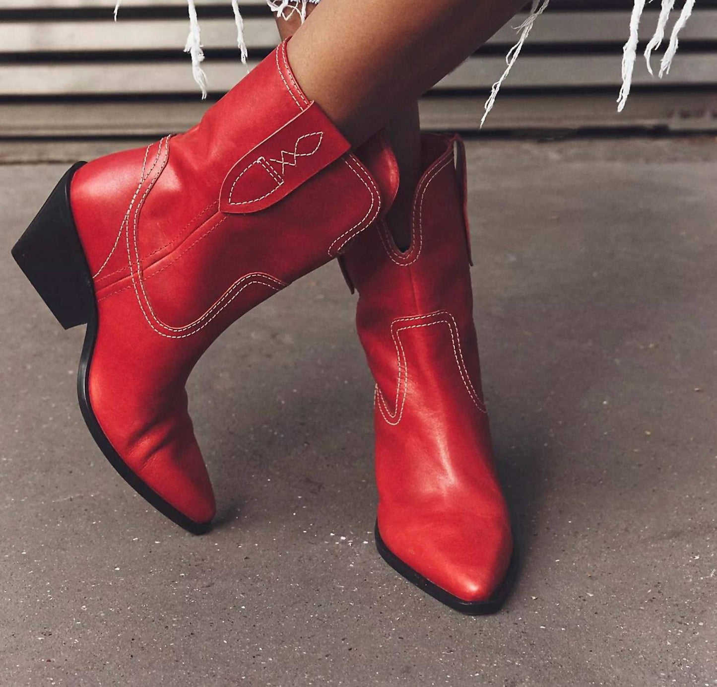 Free People - PITCHFORK POINT WESTERN BOOT