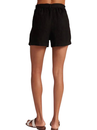 Bella Dahl - Women's Belted Pleat Front Short