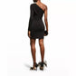 Cinq A Sept - Alora One-shoulder Ruched Mini Dress