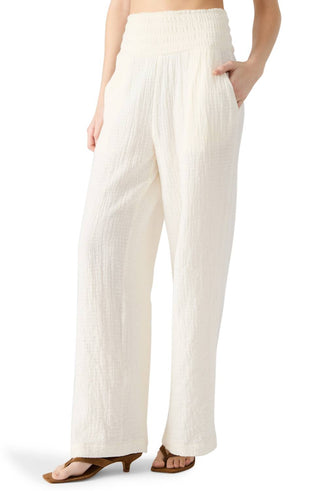 Steve Madden - Pomeline Stretch Cotton Guaze Pants