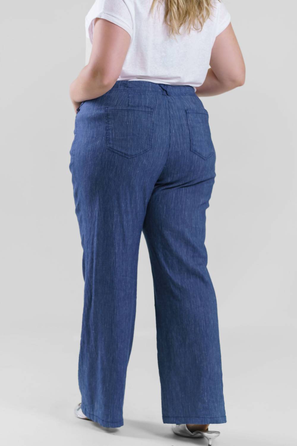 Nydj - 5 POCKET WIDE LEG TROUSER