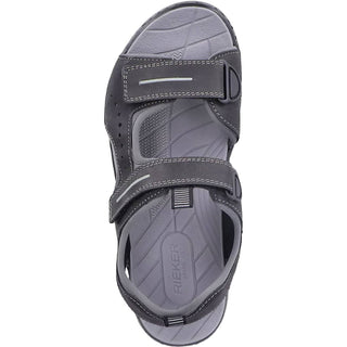 Rieker - Men's Clemens 61 Synthetic Leather Sandal