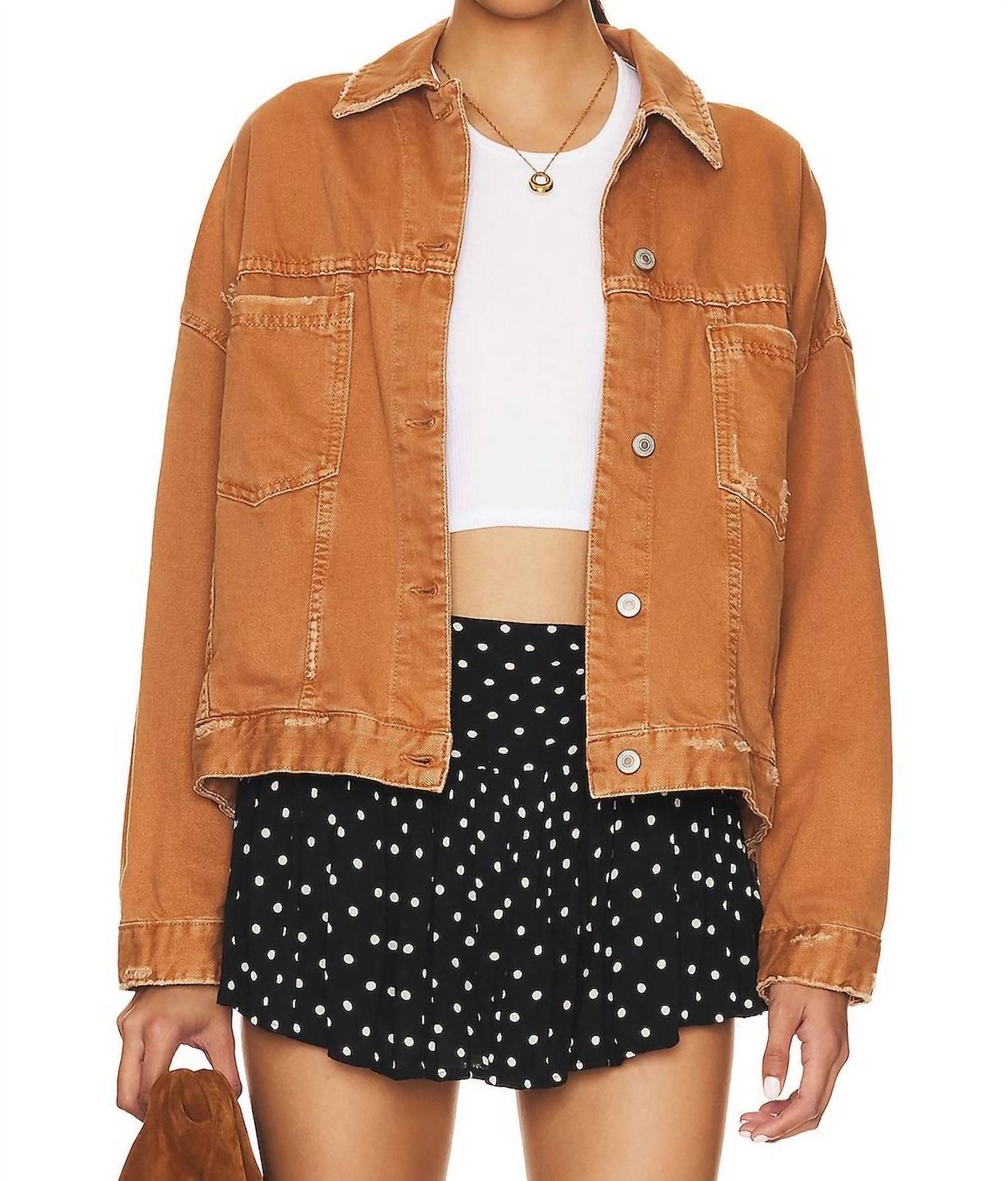 Free People - Opal Swing Denim Jacket
