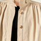 English Factory - Campbell Shirred Short Trench Coat
