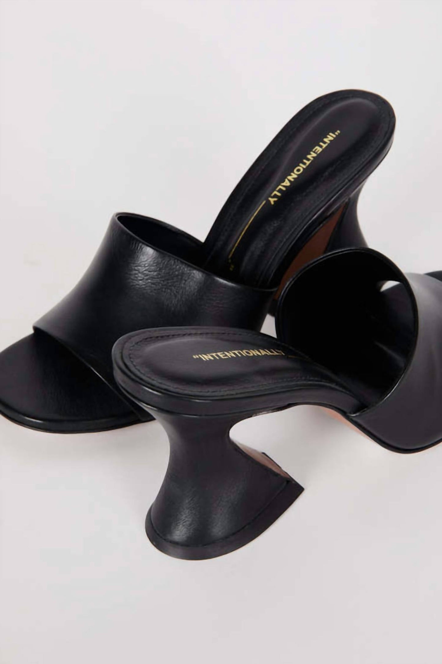 Intentionally Blank - Women's 1-800 Leather Mule Heel