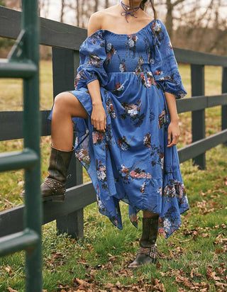 Free People - Morning Glory Floral Maxi Dress