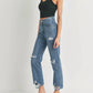 Jbd. - High Rise Loose Straight Distressed Jeans