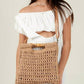 Lucca - Dewi Bamboo Handle Straw Bag