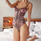 Free People - Night Rhythm Printed Bodysuit