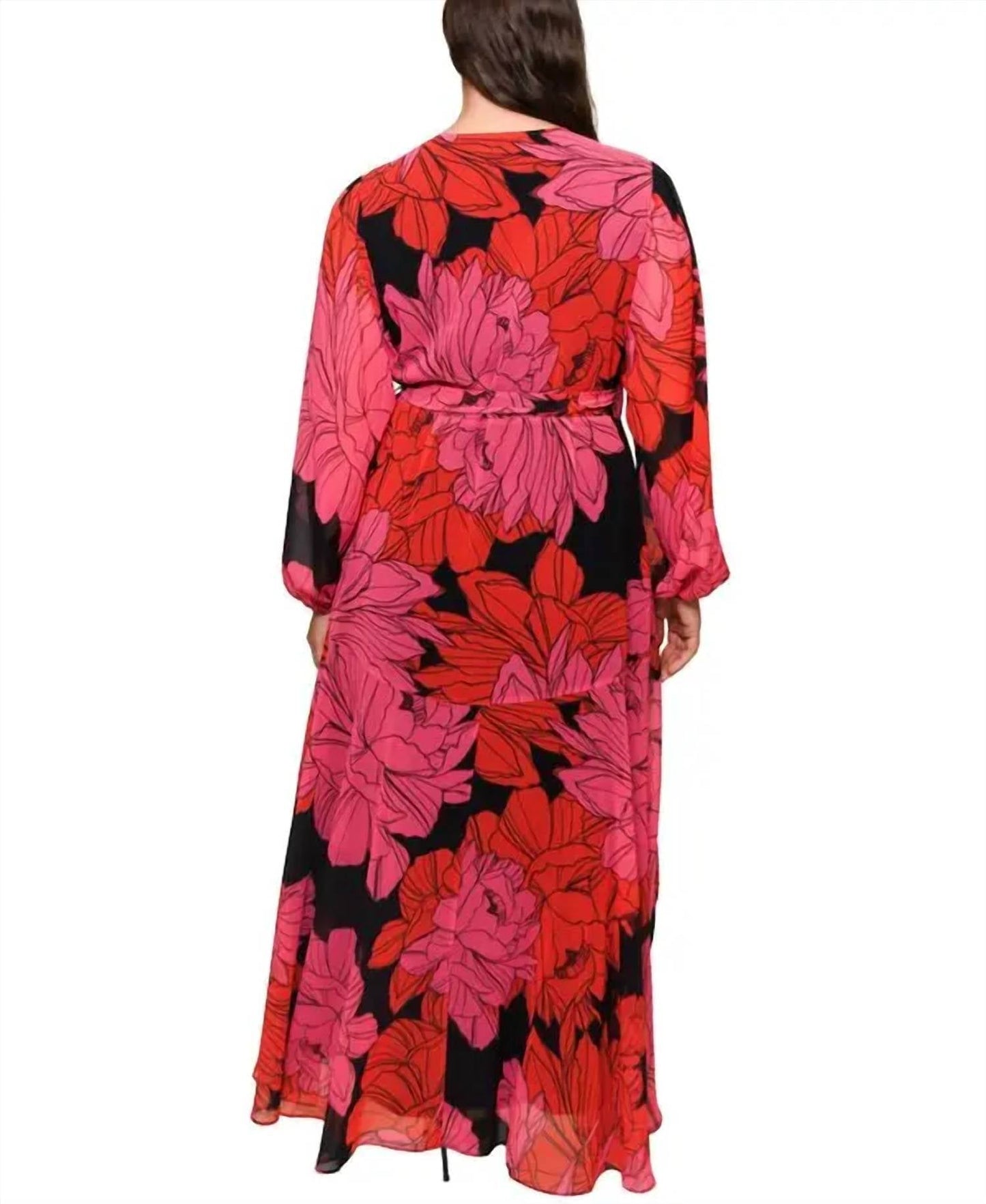 Hutch - BRIDGE WRAP MAXI DRESS