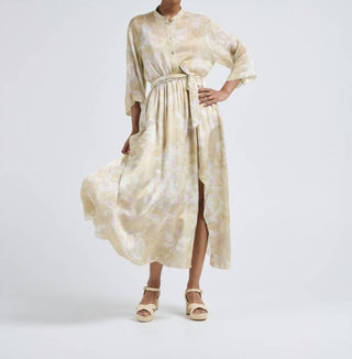 Forte Forte - The Secret Lily Print Viscose Satin Skirt