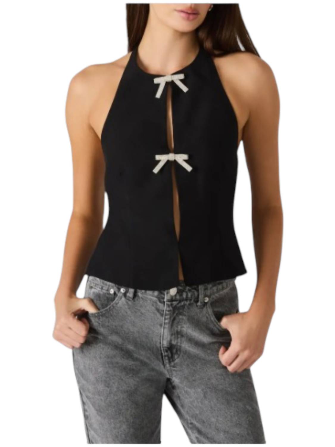 Steve Madden - Juvia Bow Halter Top