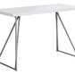 Computer Desk For Home Office Laptop, Contemporary & Modern - White