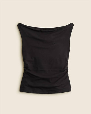 J.Crew - Off-the-shoulder Tank Top In Stretch Cotton Blend