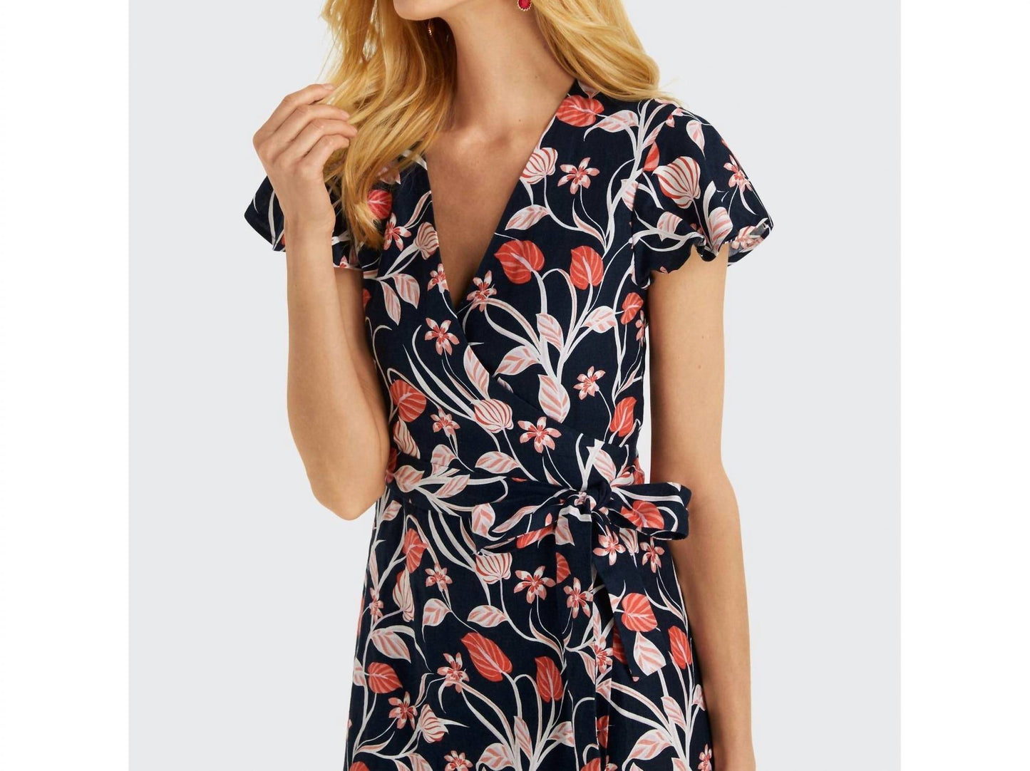 Draper James - Linen Wrap Dress
