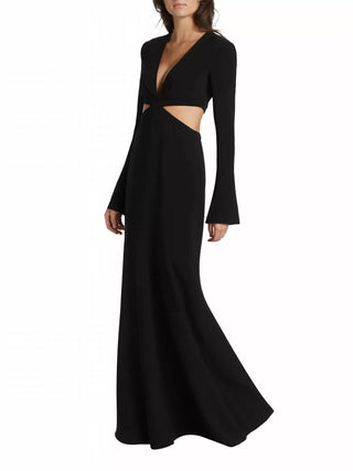 A.L.C. - Issa Cutout Long-sleeve Gown