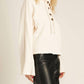 Project Social T - Scout Textured Funnel Neck Pullover