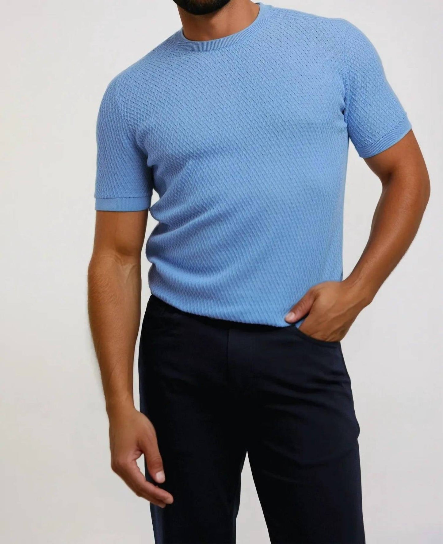 7 Downie St. - Monaco Short Sleeve Knit Top - Plus