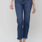 Lovervet - High Rise Crop Regular Straight Jeans