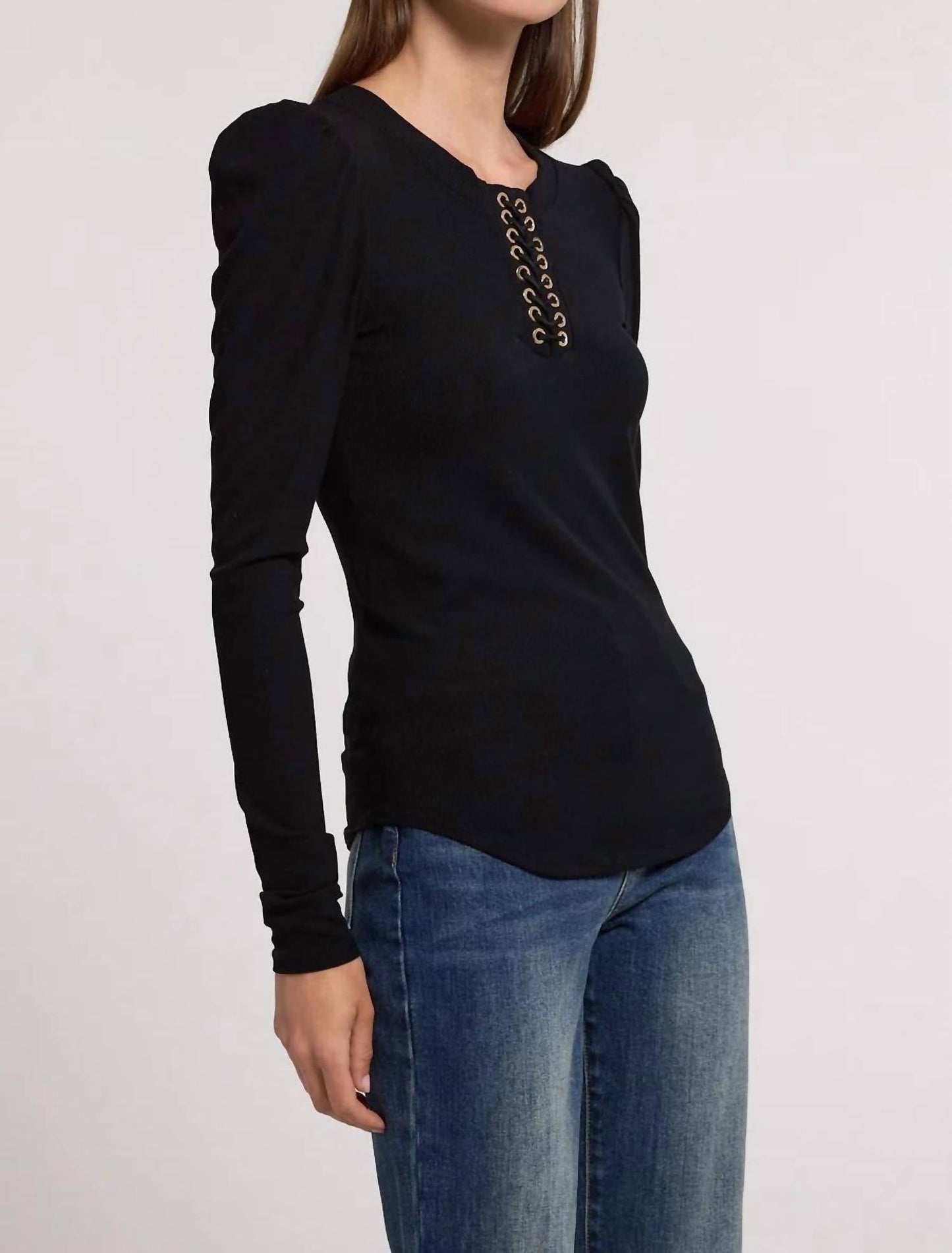 Generation Love - Khara lace up top