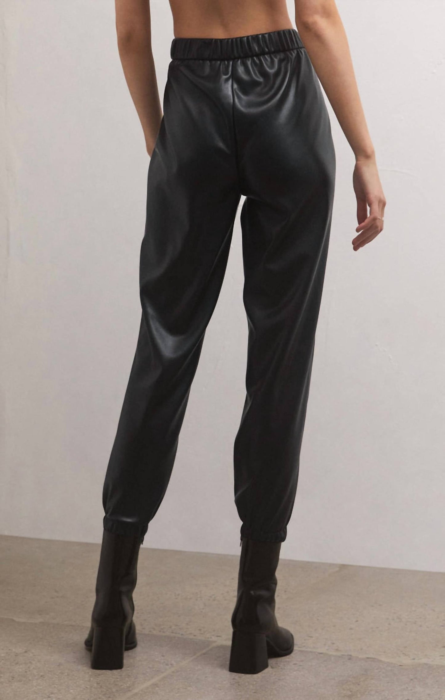Z Supply - LENORA FAUX LEATHER JOGGER