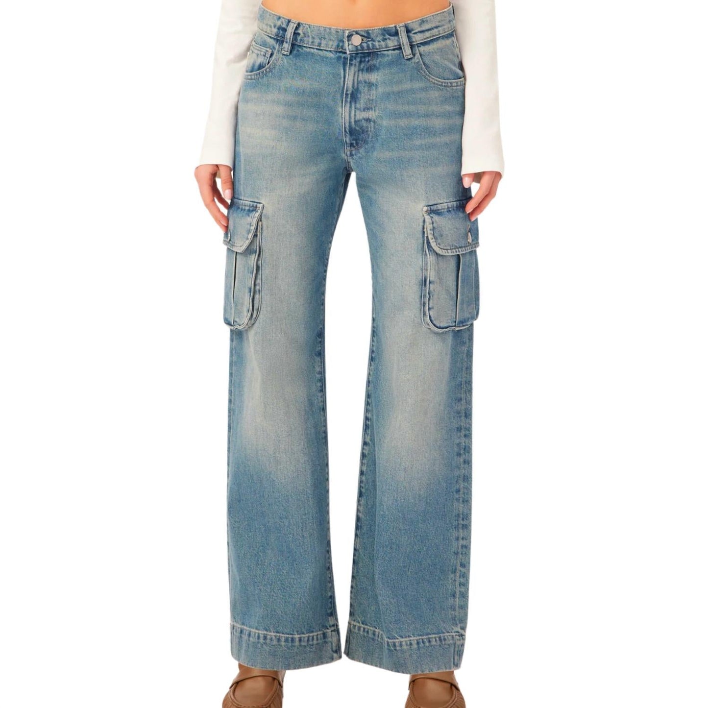 Dl1961 - Women'S - Zoie Wide Leg Low Rise Relaxed Vintage