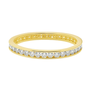 Allyanna Gifts - Women's Moissanite Pave 1.6 CT Eternity Band
