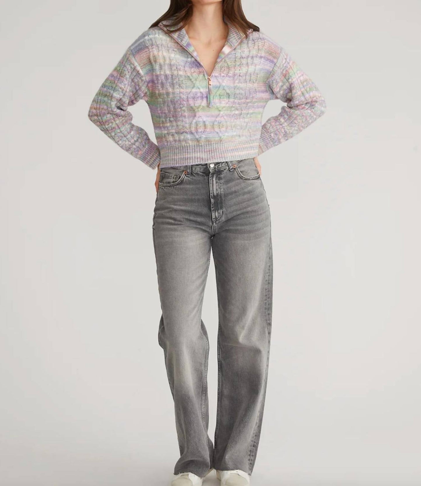 525 America - Jackie Spacedye Pullover Sweater