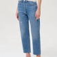 Agolde - 90's Crop Mid Rise Straight Jeans
