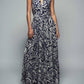 Urban Daizy - Halter Tiered Maxi Dress