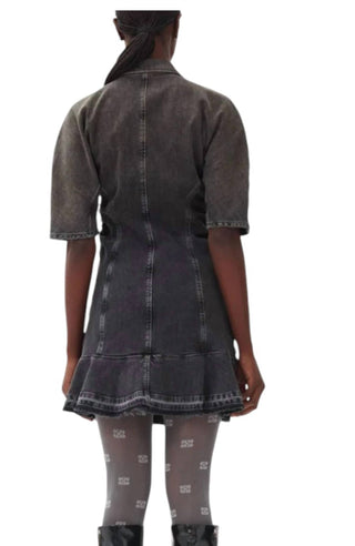Ganni - Tint Edge Denim Mini Dress