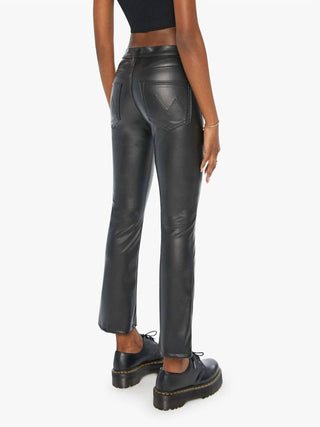 Mother - Insider Flood Vegan Leather Pant