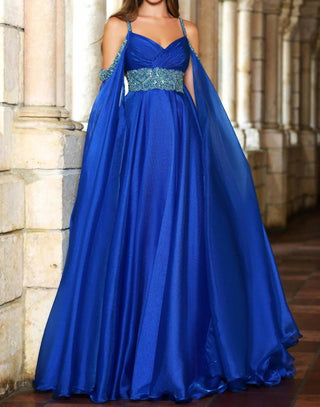 Ava Presley - Empire Waist Chiffon Ball Gown