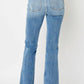 Judy Blue - Women's High Waisted Fray Hem Bootcut Jeans