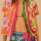 Farm Rio - Mixed Scarves Floral Elegance Shirt