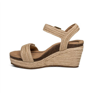 Aetrex - SYDNEY QUARTER STRAP ESPADRILLE WEDGE SANDAL
