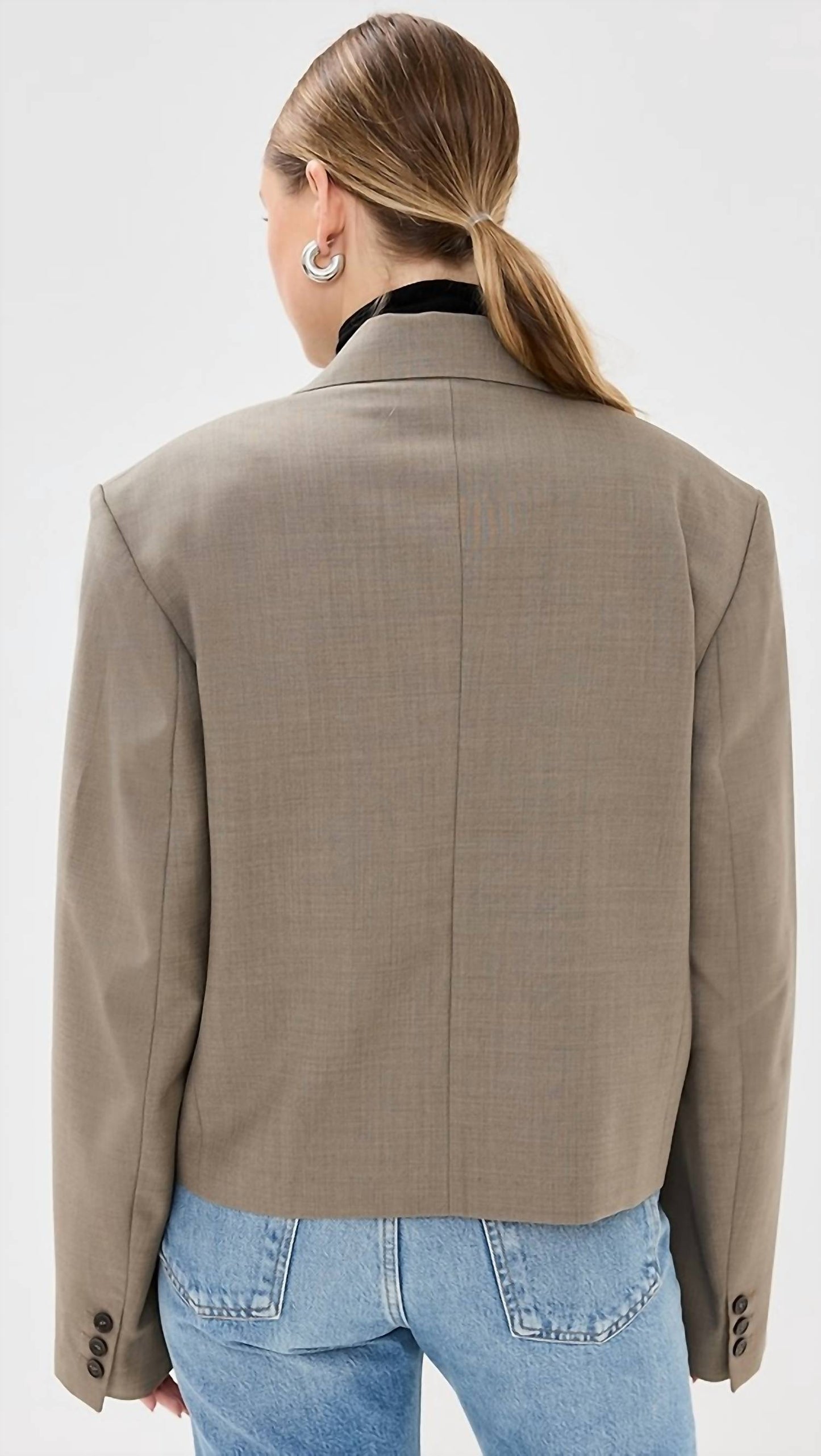 Agolde - Callie Cropped Blazer