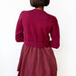 Baevely By Wellmade - Mary 3/4 Sleeve Mini Sweater Dress